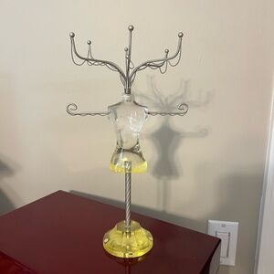 Vintage Jewelry Stand Resin Bodice
